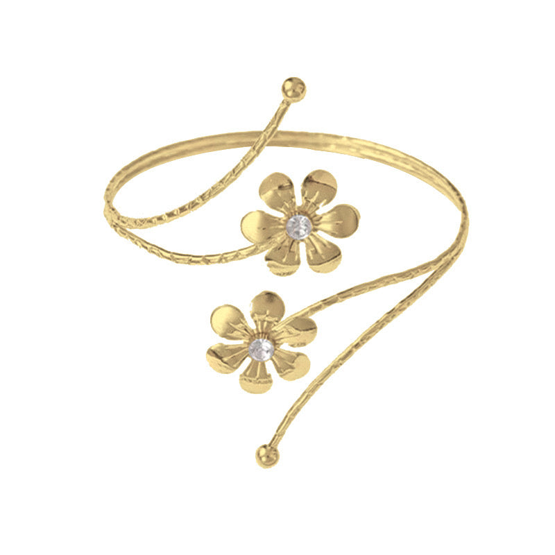 BRAZALETE DOBLE FLOR