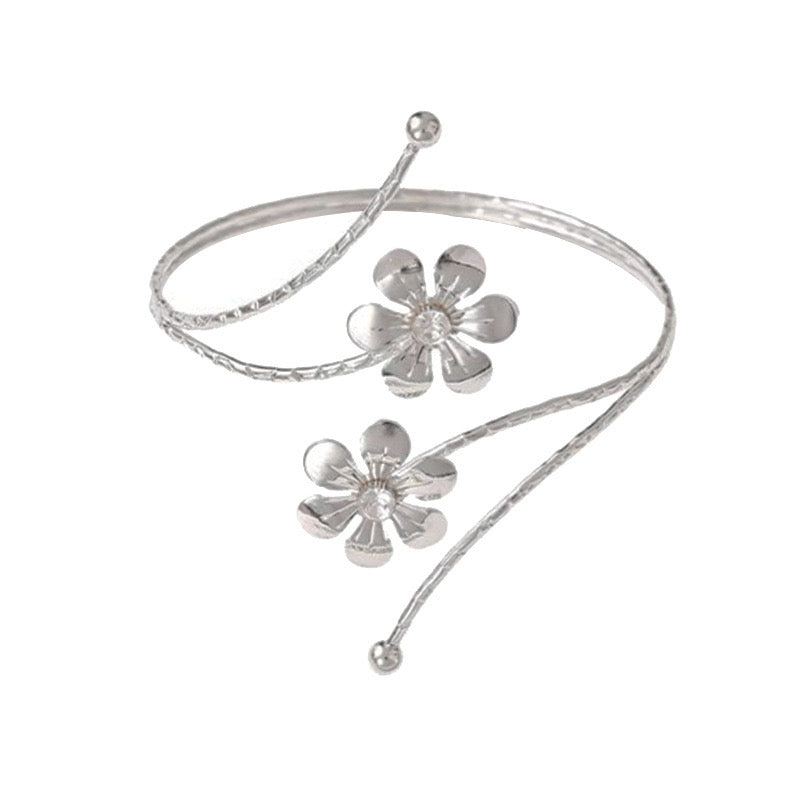 BRAZALETE DOBLE FLOR